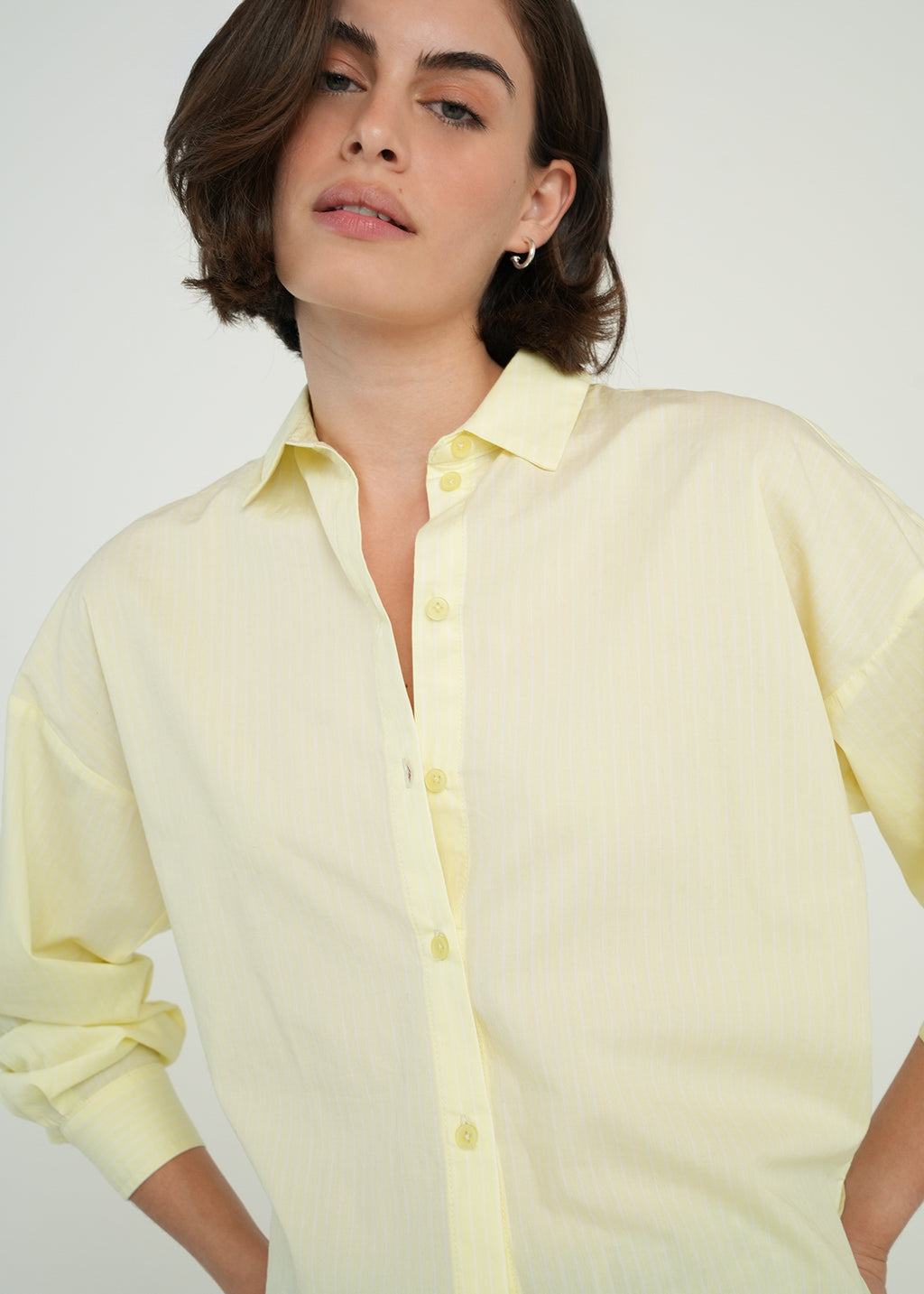Camisa manga larga en algodón - Amarillo 14_011H312_AMA120521_4