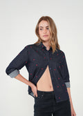 Camisa con mini corazones - Azul 14_011H331_AZU194227_0