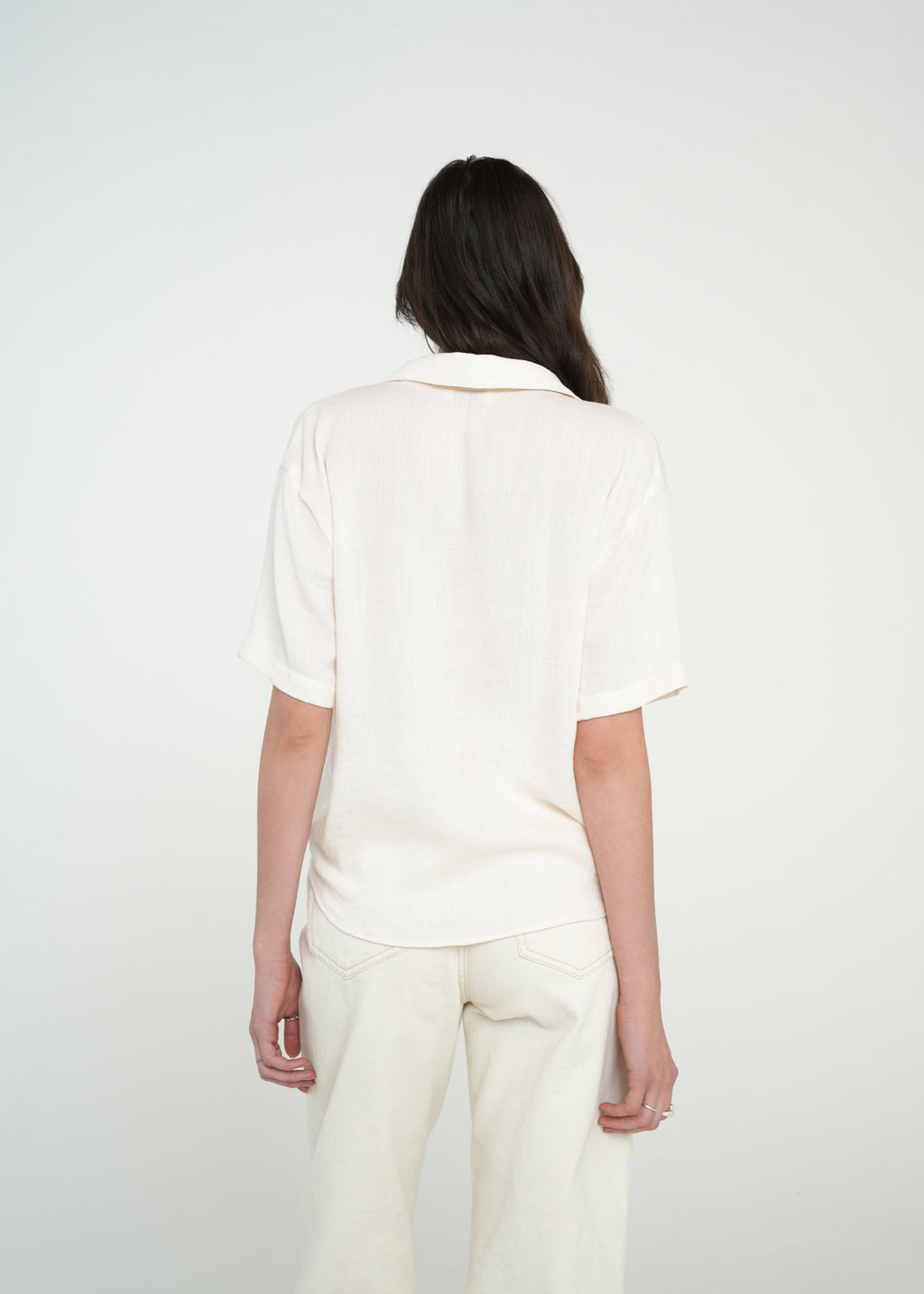 Camisa con diseño cruzado - Crudo 14_011H371_CRU111001_5