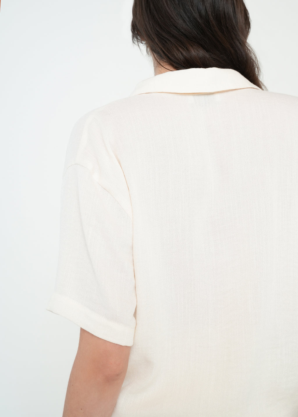 Camisa con diseño cruzado - Crudo 14_011H371_CRU111001_6