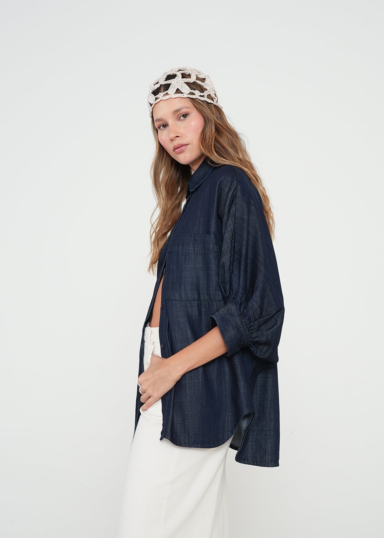 Camisa oversiza tipo denim - Azul 14_012H339_AZU194227_5