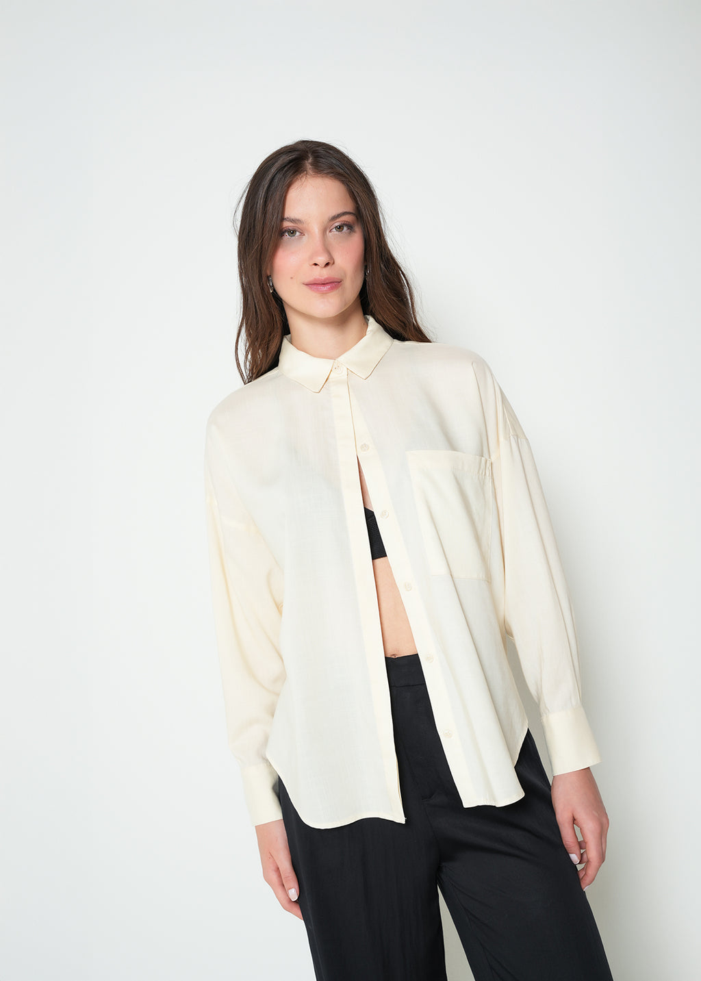 Camisa manga larga con bolsillo - Crudo 14_012H374_CRU120703_0