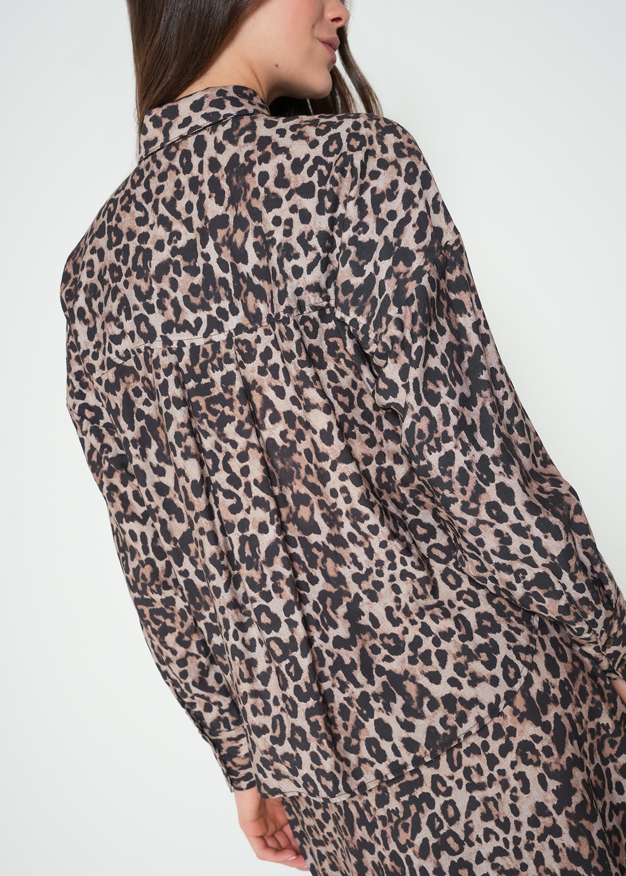 Camisa manga larga animal print - Beige 14_012H375_BEI161407_6
