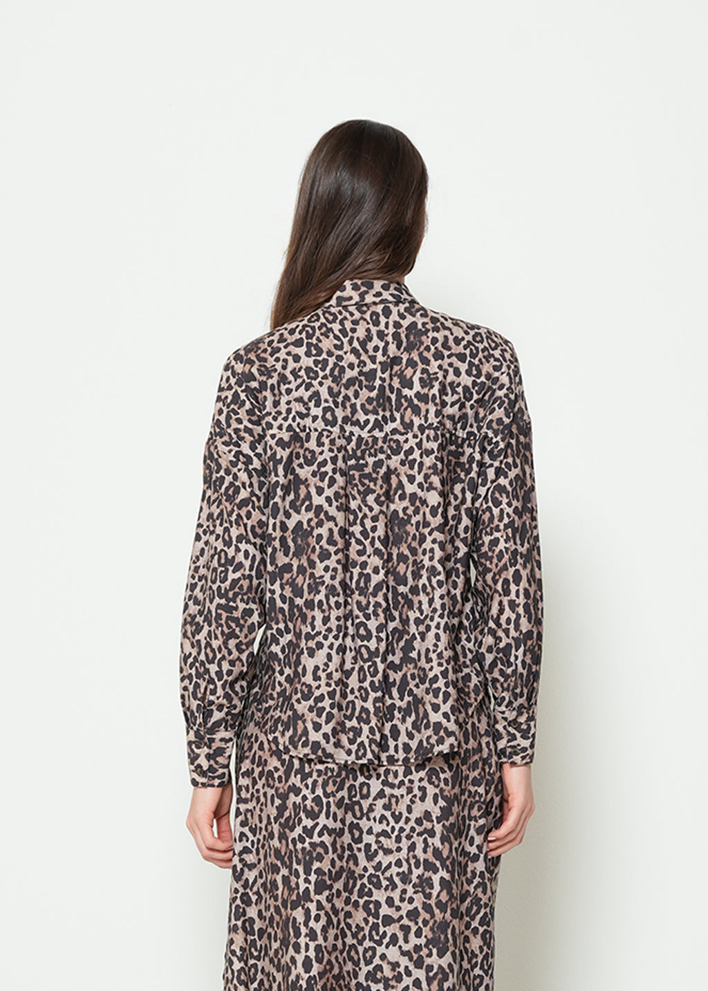 Camisa manga larga animal print - Beige 14_012H375_BEI161407_7