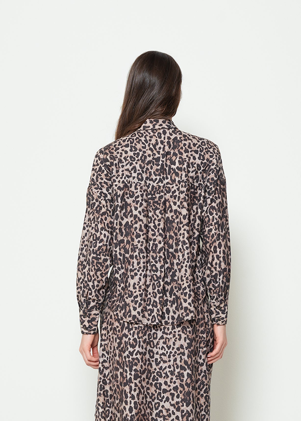 Camisa manga larga animal print - Beige 14_012H375_BEI161407_7
