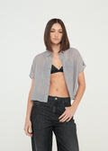 Camisa corta con transparencia - Gris 14_019G323_GRI175104_0
