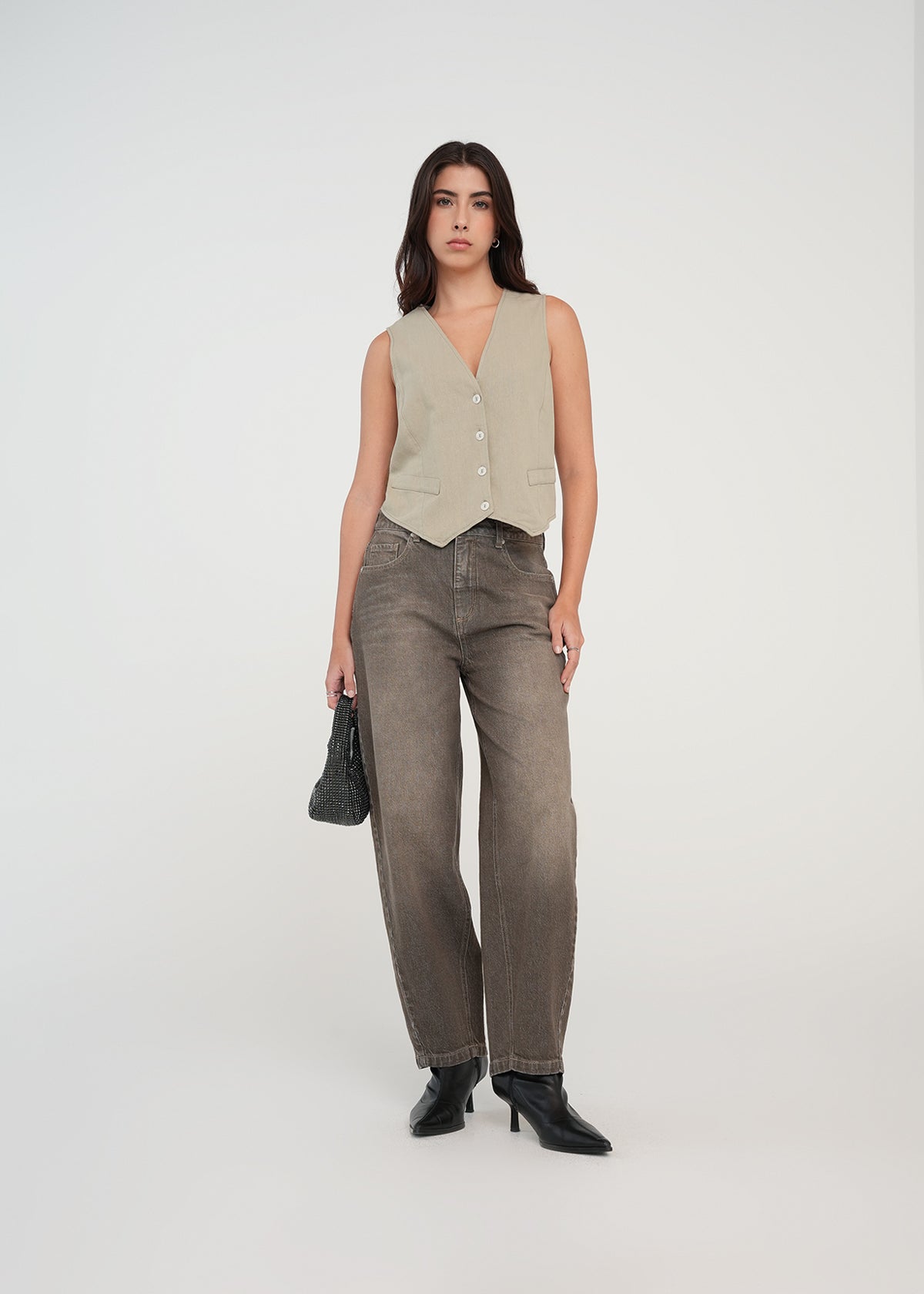 Camisa tipo chaleco - Gris 14_019G347_GRI171107_7