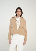 Chaqueta en corduroy con botones - Beige 14_021H033_BEI151114_0