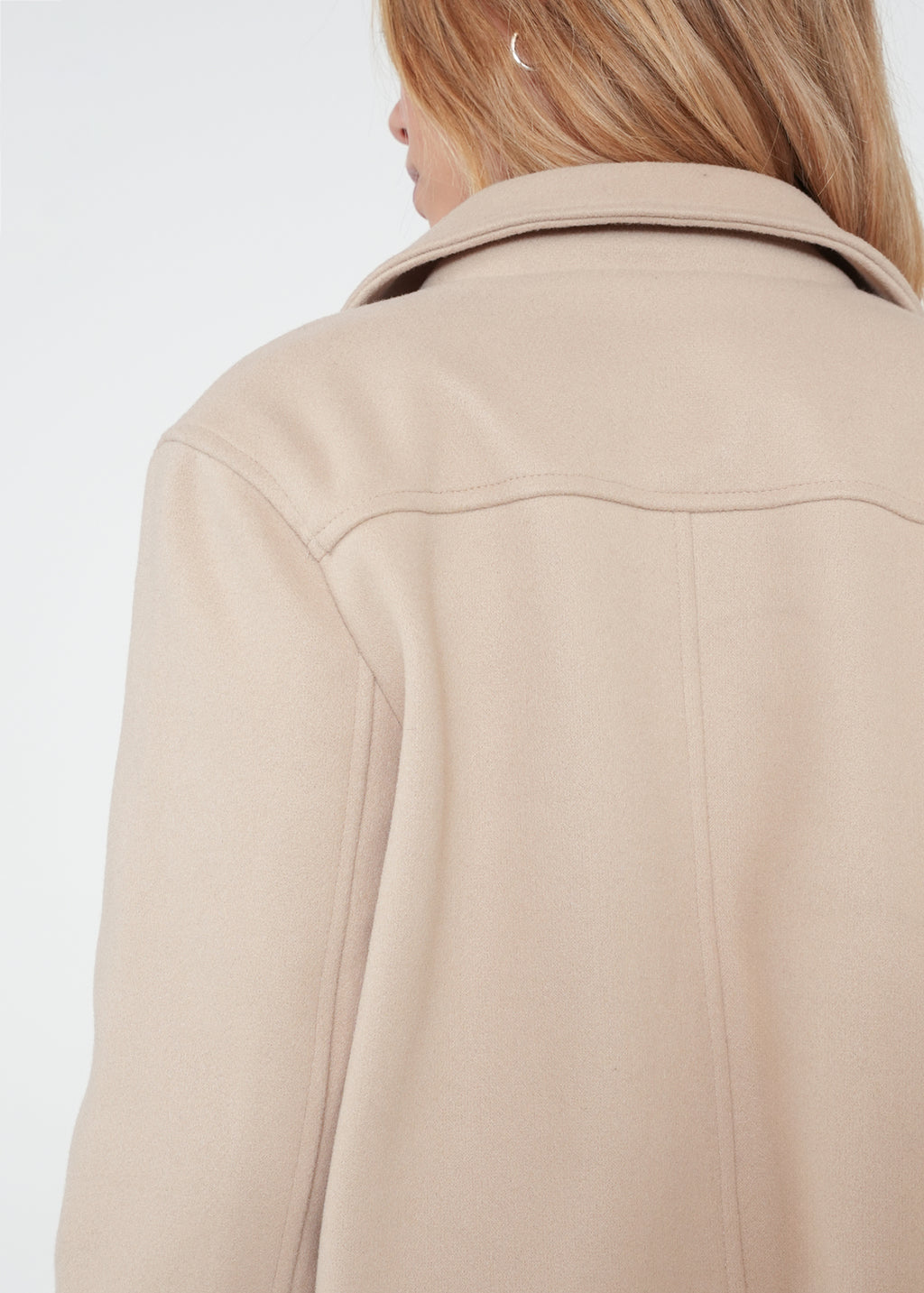 Chaqueta corta con botones - Beige 14_022H068_BEI151307_6