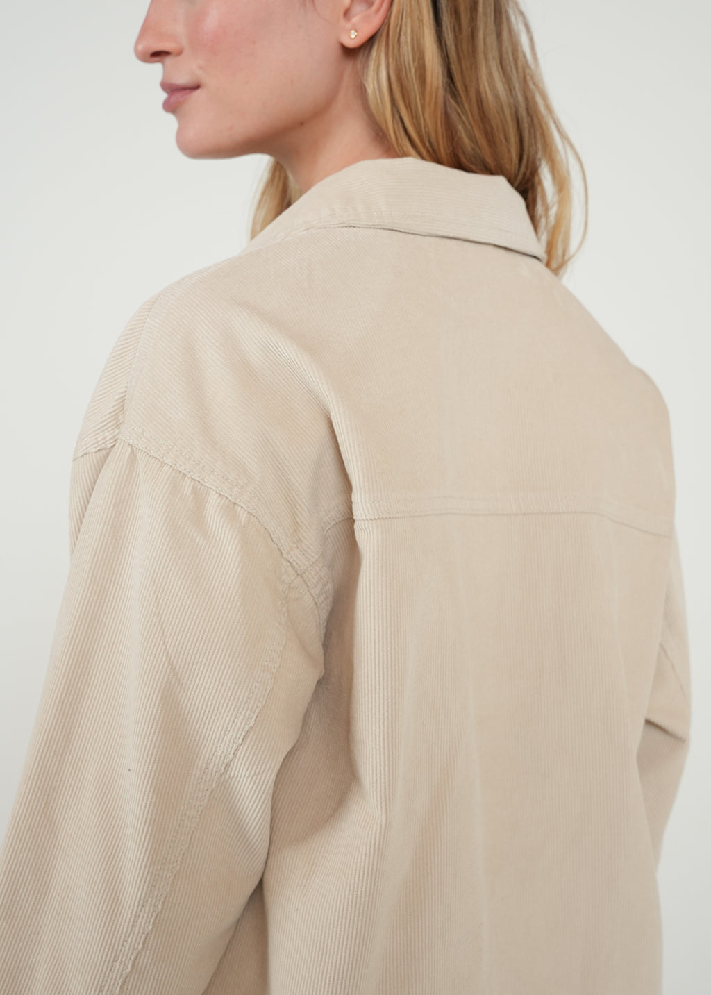 Chaqueta larga con bolsillos - Beige 14_022H360_BEI161010_6