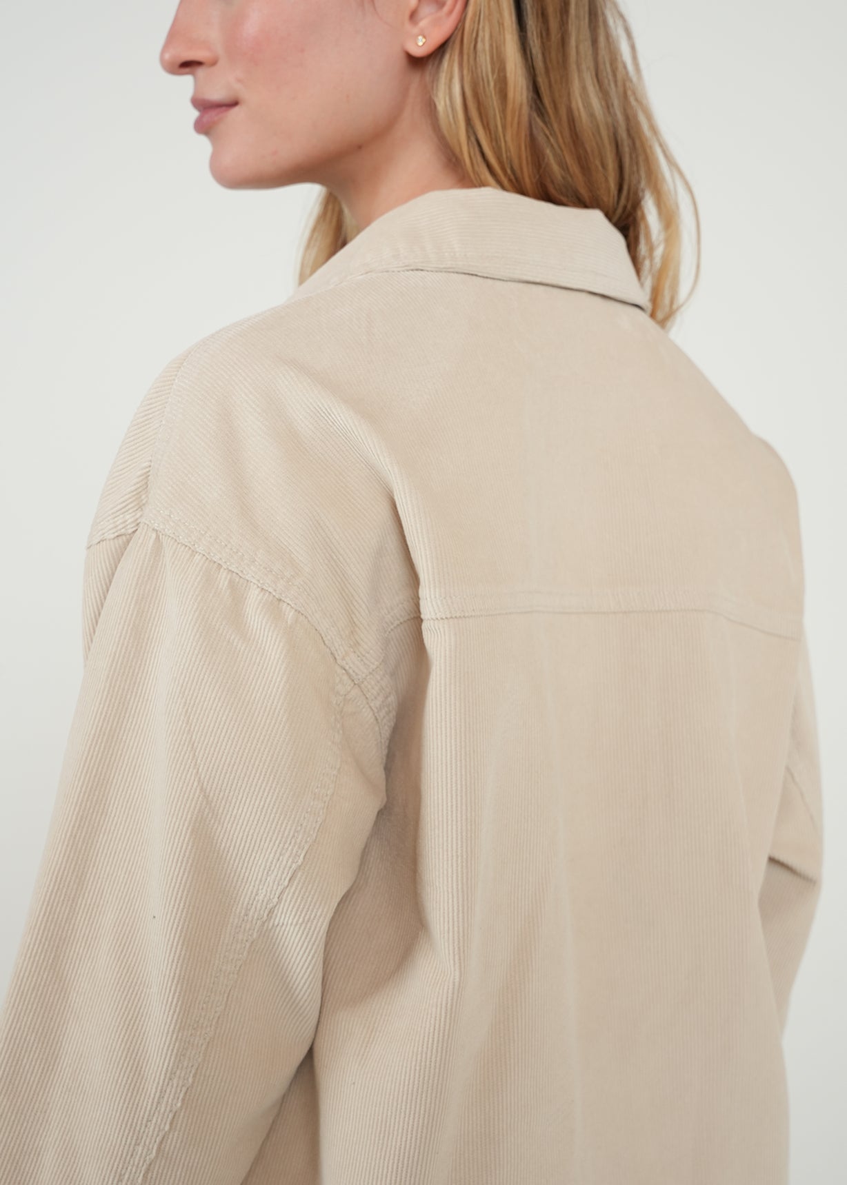 Chaqueta larga con bolsillos - Beige 14_022H360_BEI161010_6