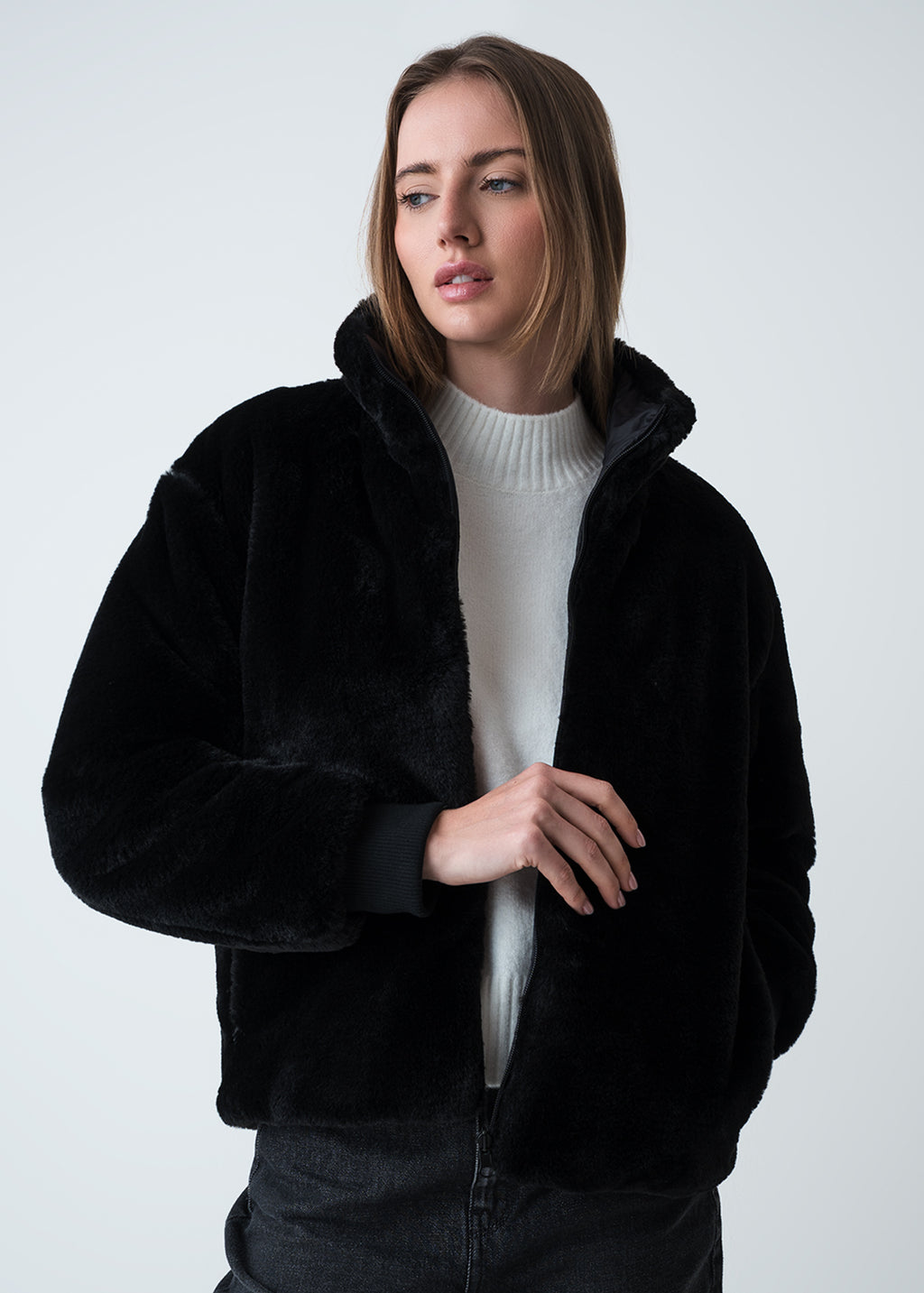 Chaqueta doble faz acolchada - Negro 14_029G033_NEG193909_0