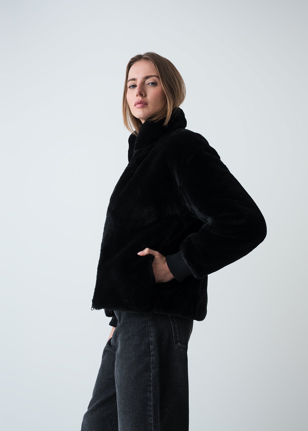 Chaqueta doble faz acolchada - Negro 14_029G033_NEG193909_3
