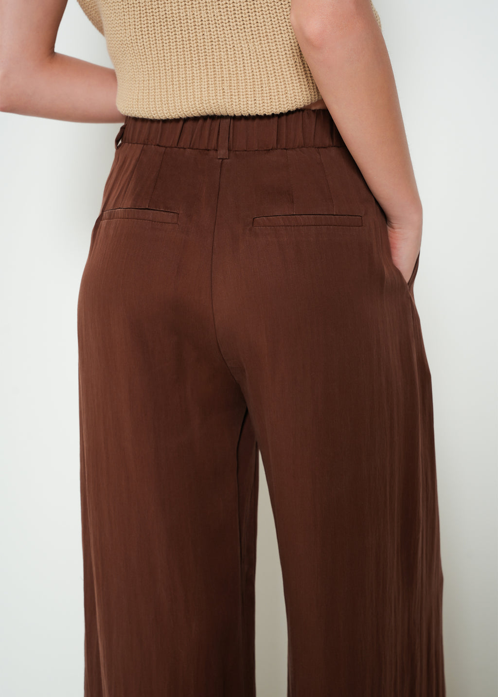 Pantalón palazzo tiro súper alto - Café 14_032H385_CAF191218_6