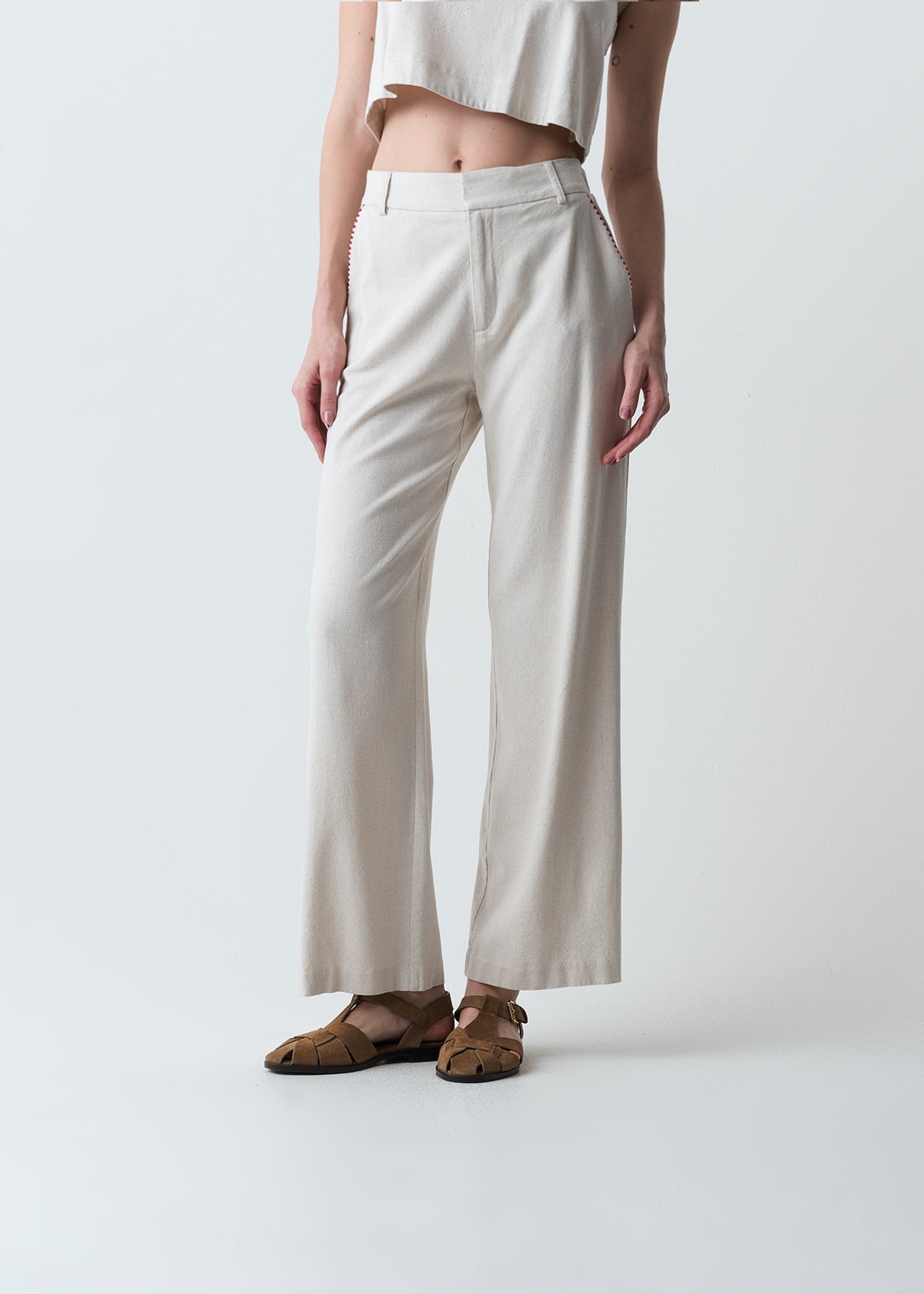 Pantalón Wide Leg tiro súper alto - Crudo 14_033G355_CRU130905_0