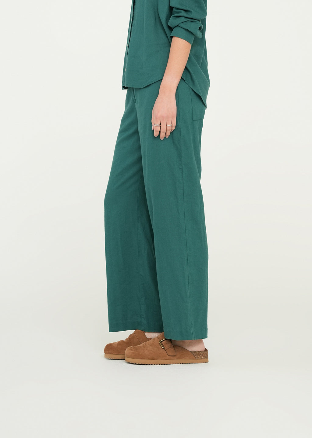 Pantalón Wide Leg tiro súper alto - Verde 14_039G351_VER185315_3