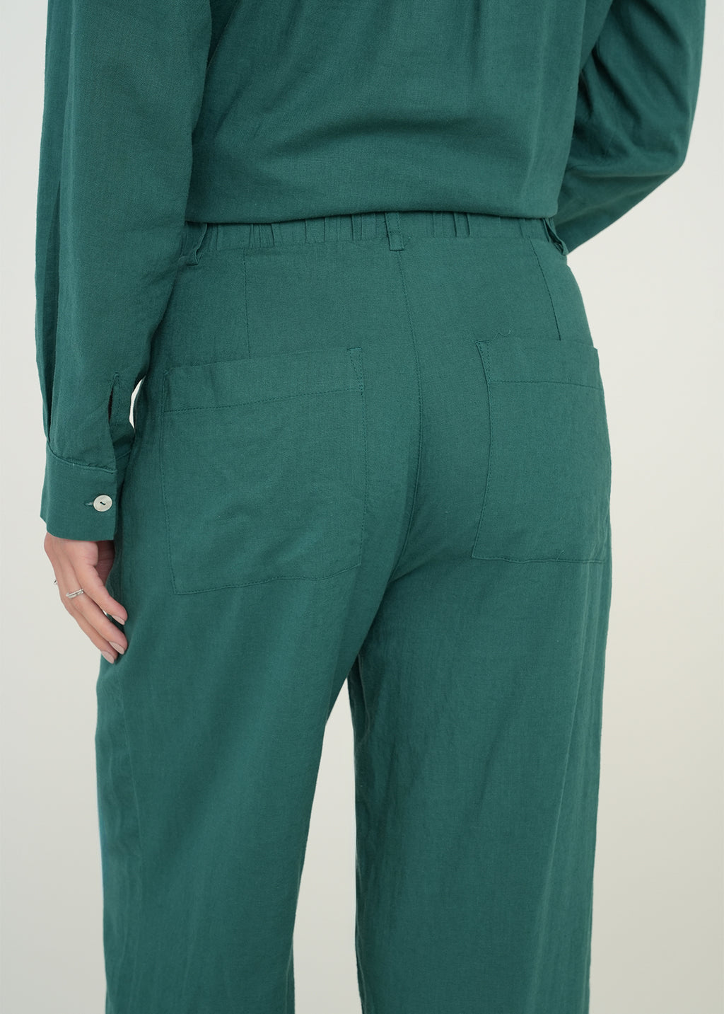 Pantalón Wide Leg tiro súper alto - Verde 14_039G351_VER185315_6