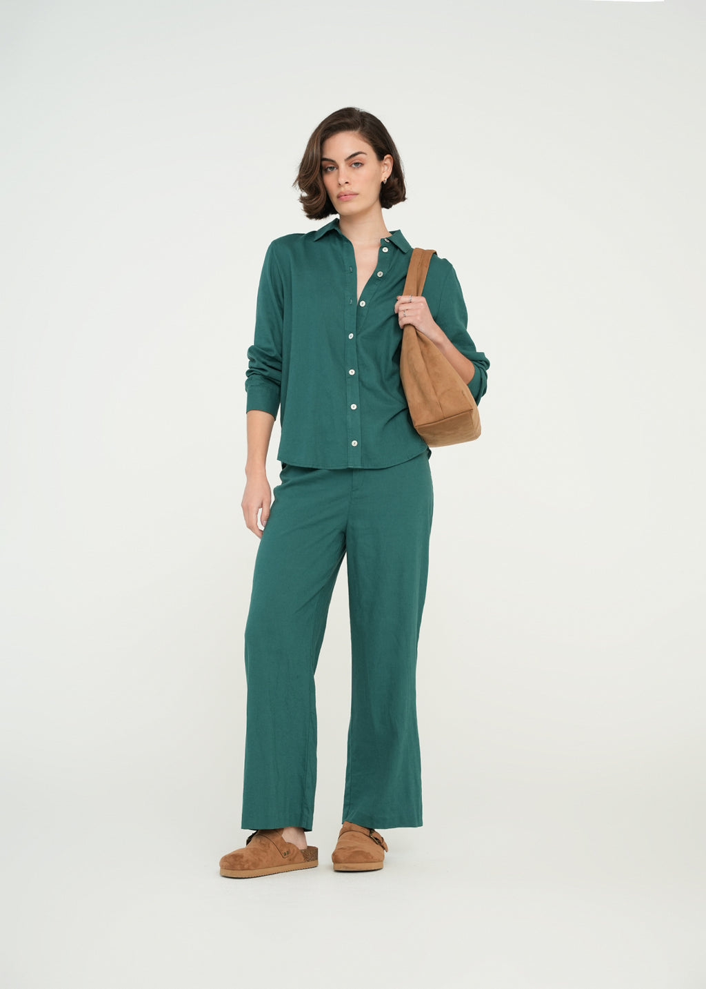 Pantalón Wide Leg tiro súper alto - Verde 14_039G351_VER185315_7