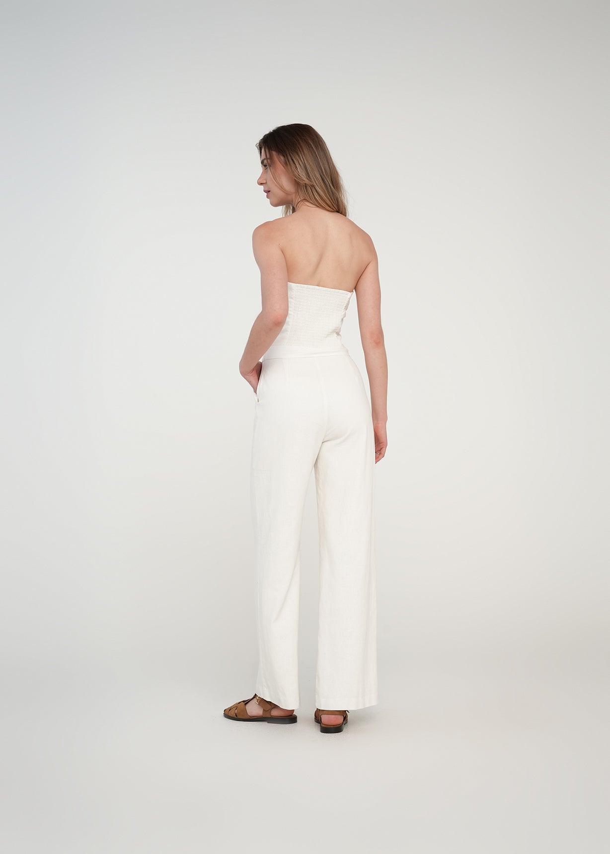 Enterizo largo con strapless - Crudo 14_061H325_CRU110605_7