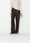 Pantalón straight tiro alto - Chocolate 14_233H090_CHO190913_0