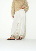 Pantalón wide leg tiro medio cordón - Crudo 14_233H312_CRU110605_0