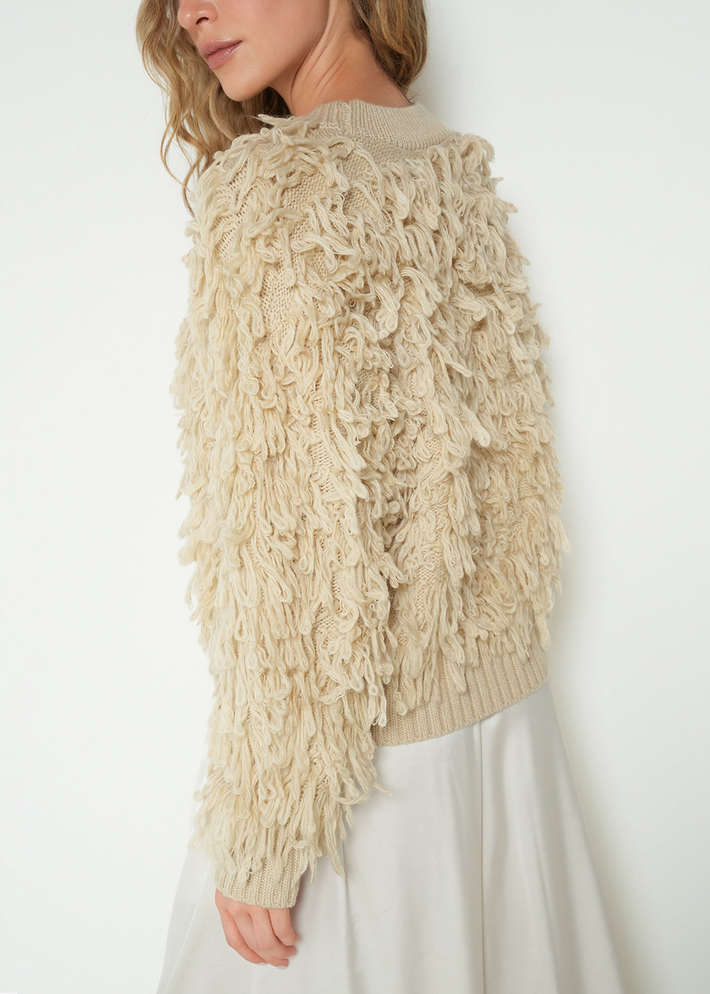 Tejido buzo manga larga cuello redondo - Beige 14_283H015_BEI141107_6