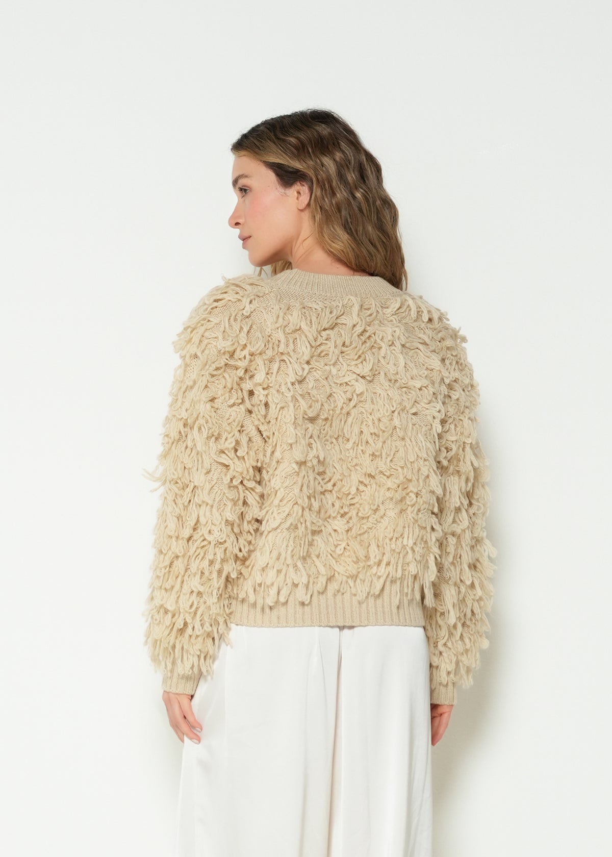 Tejido buzo manga larga cuello redondo - Beige 14_283H015_BEI141107_7