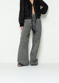 Pantalón wide leg puntos - Café 14_293H336_CAF170630_0