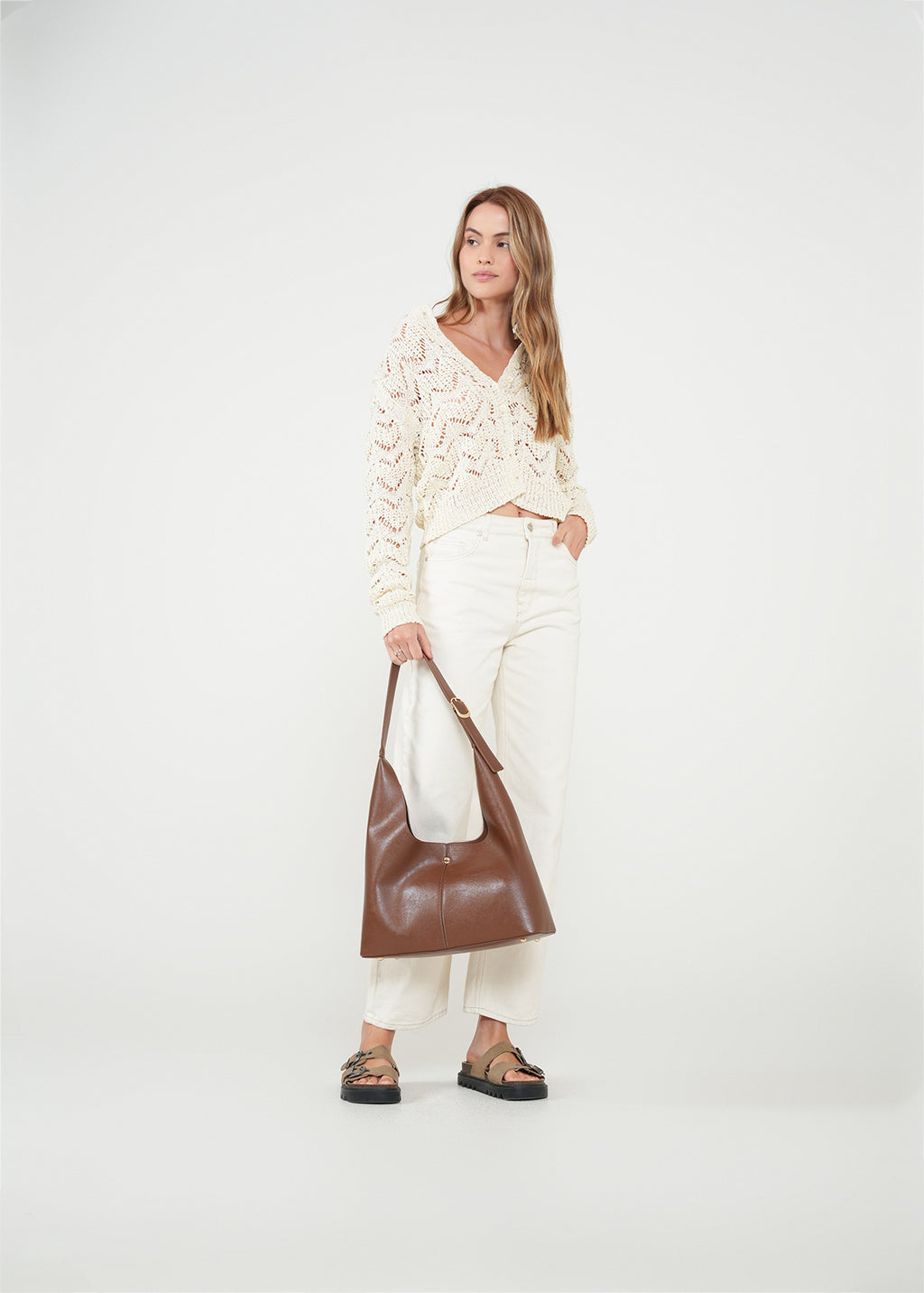 Bolso con cartera interna - Cafe 14_302H022_CAF181028_3