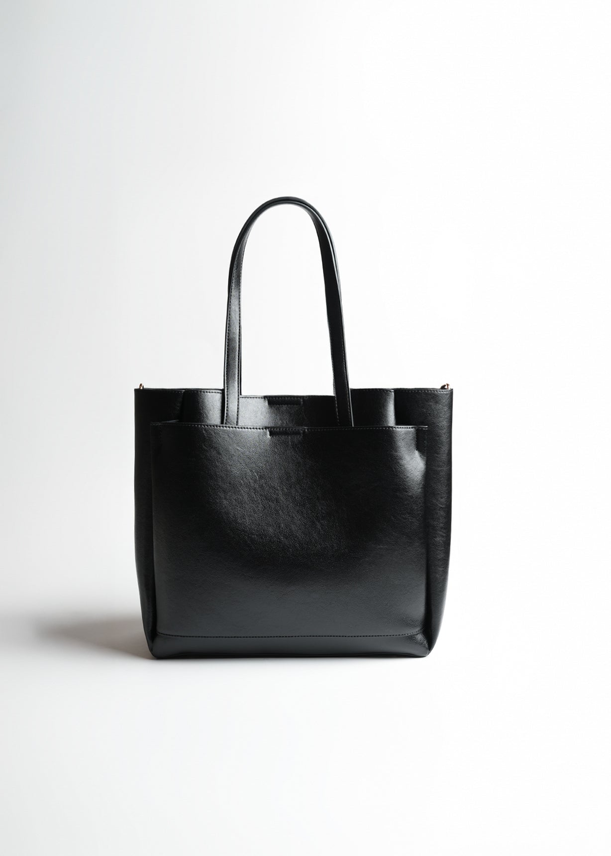 Bolso tipo tote con correa - Negro 14_302H023_NEG193909_0