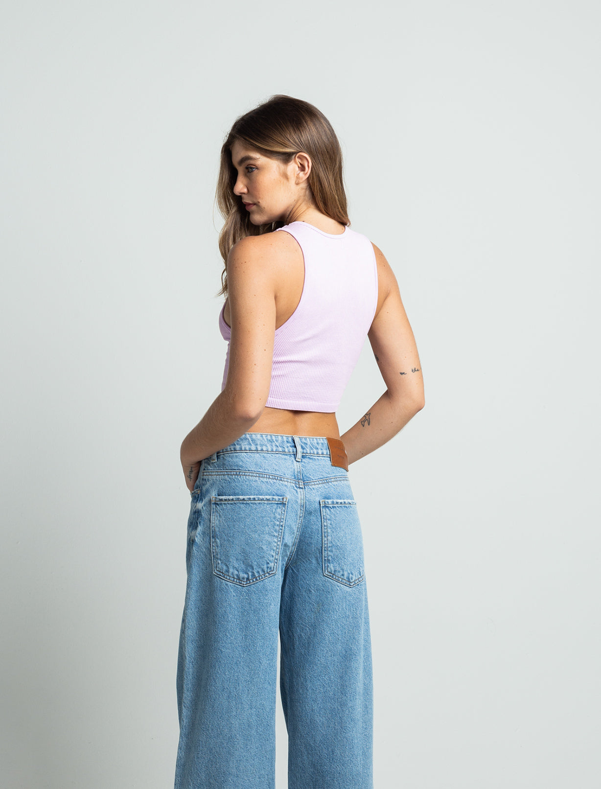 Camiseta manga sisa tipo crop - Morad 14_401F017_MOR163521_5