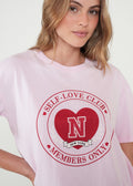 Camiseta básica con logo - Rosa 14_401H055_ROS142806_0