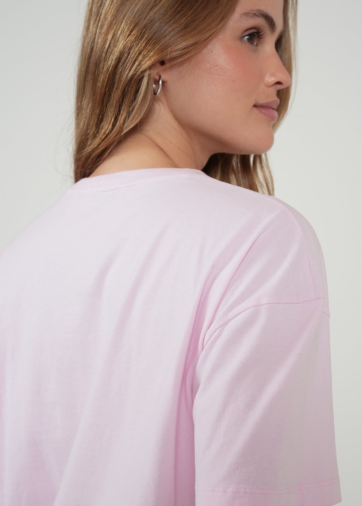 Camiseta básica con logo - Rosa 14_401H055_ROS142806_6