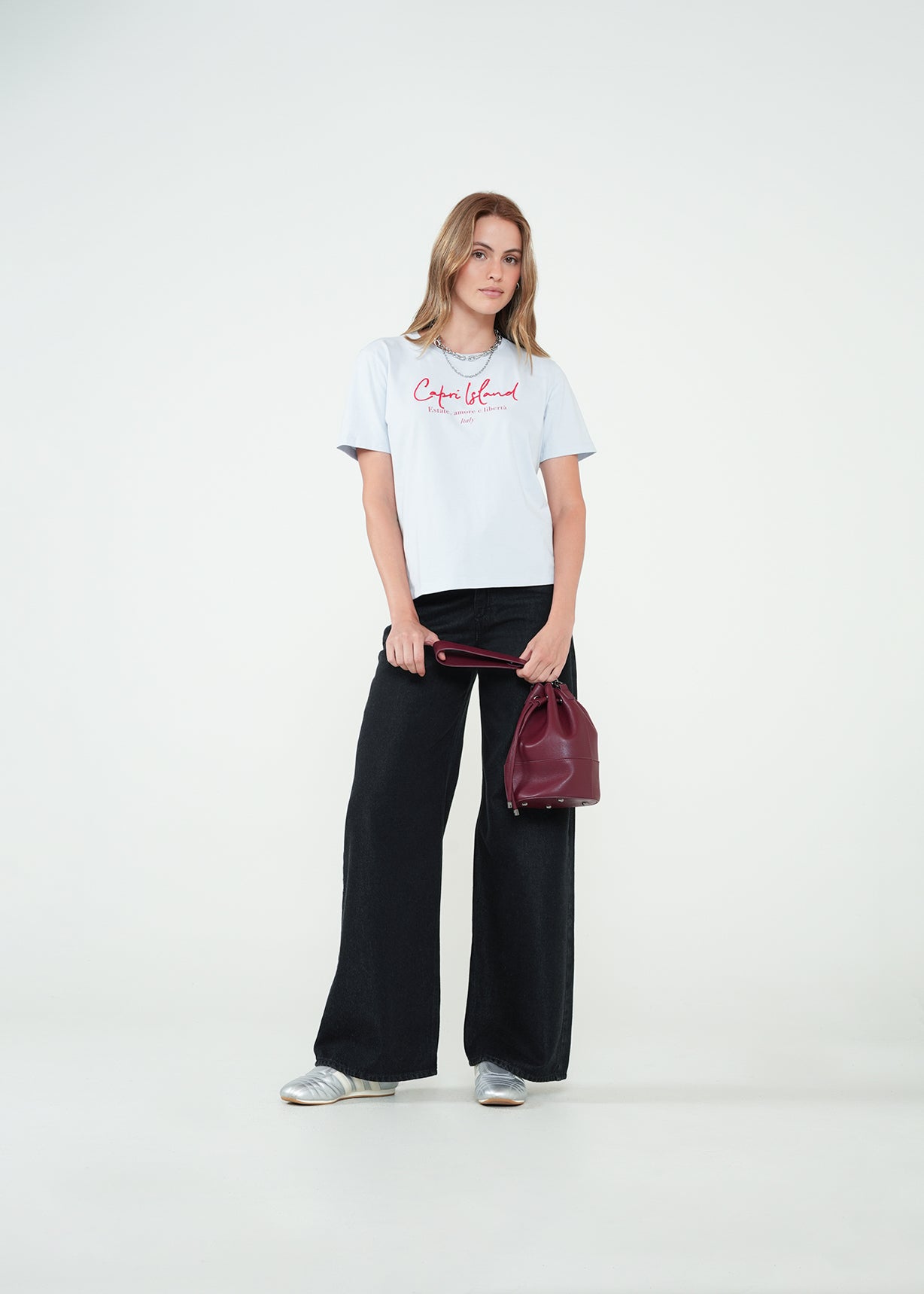 Camiseta con detalle en texto - Azul 14_401H075_AZU144110_3