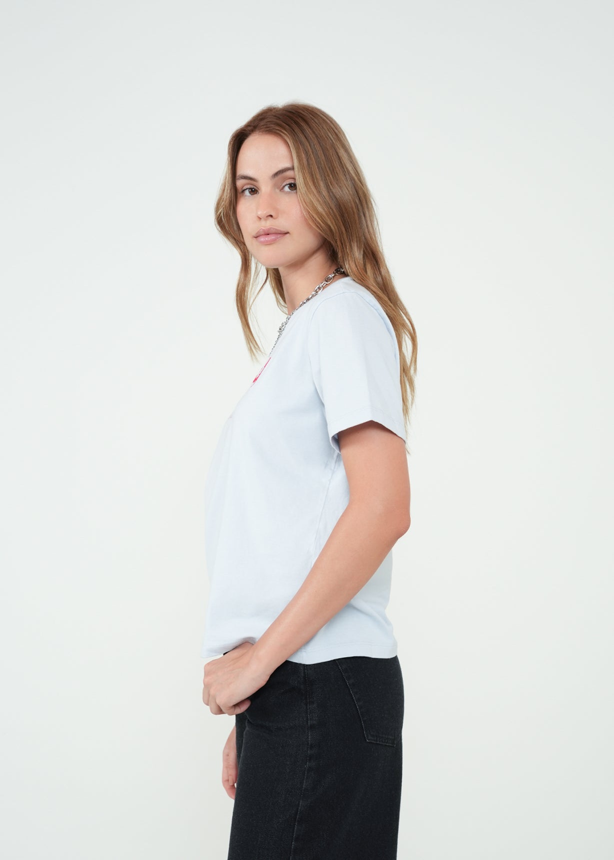 Camiseta con detalle en texto - Azul 14_401H075_AZU144110_5