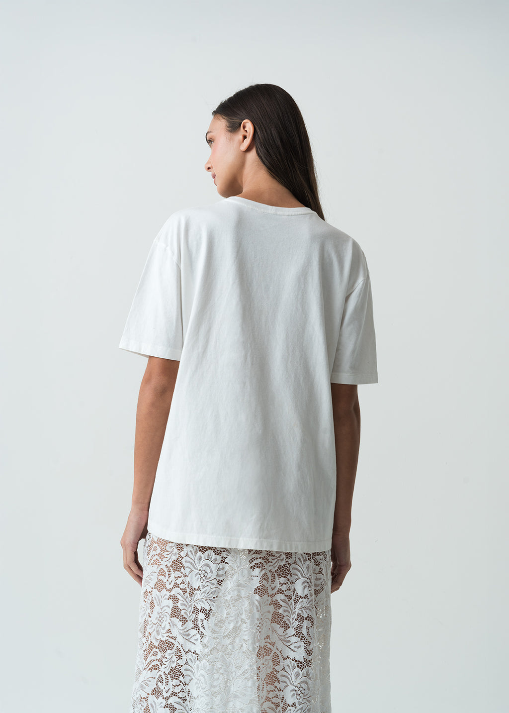 Camiseta manga corta con letras bordadas - Crudo 14_402G073_CRU111001_5