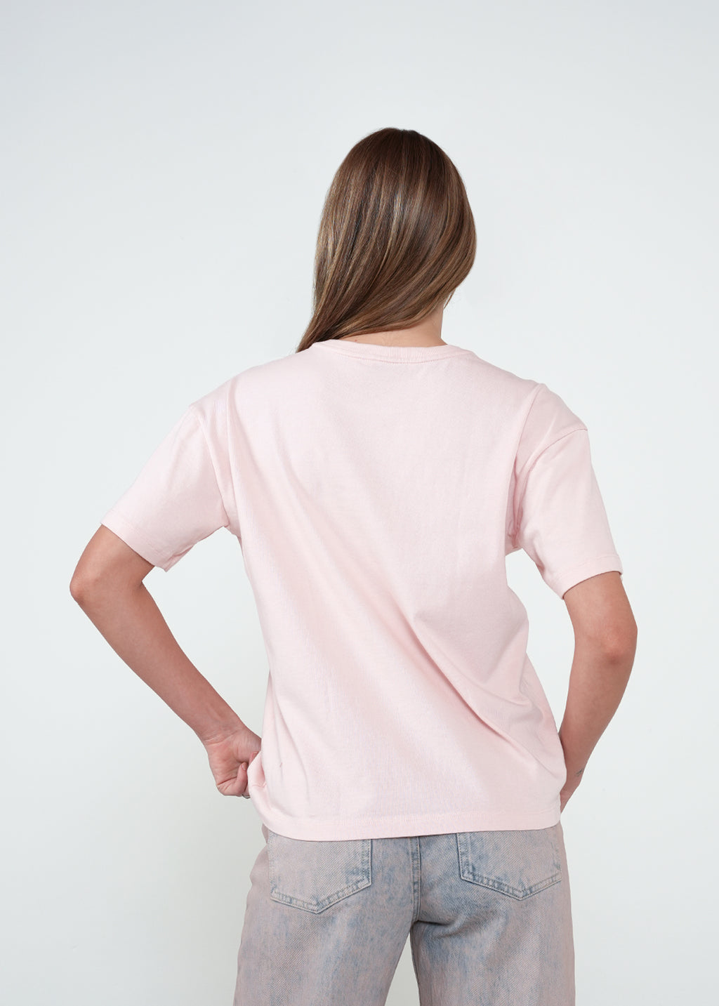 Camiseta con texto estampado - Rosa 14_402H004_ROS141907_7