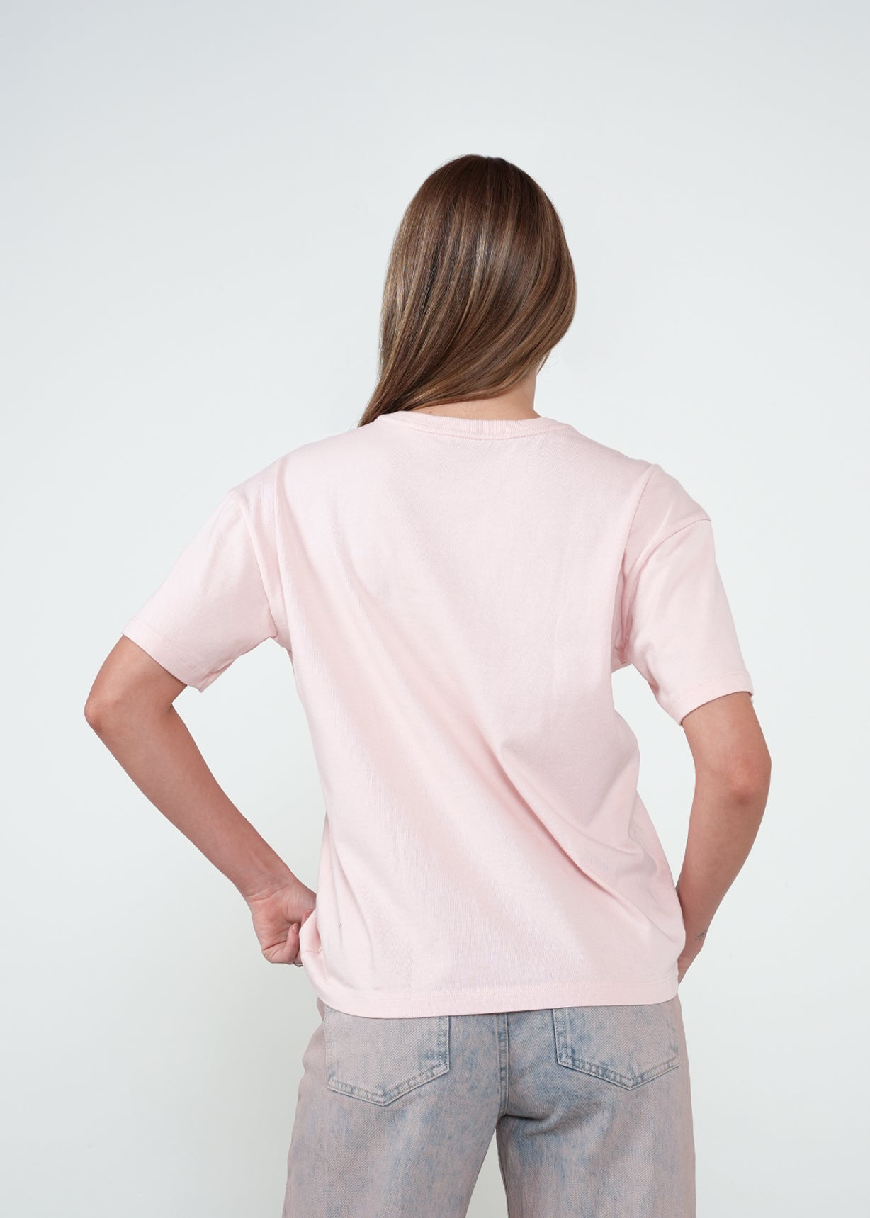 Camiseta con texto estampado - Rosa 14_402H004_ROS141907_7