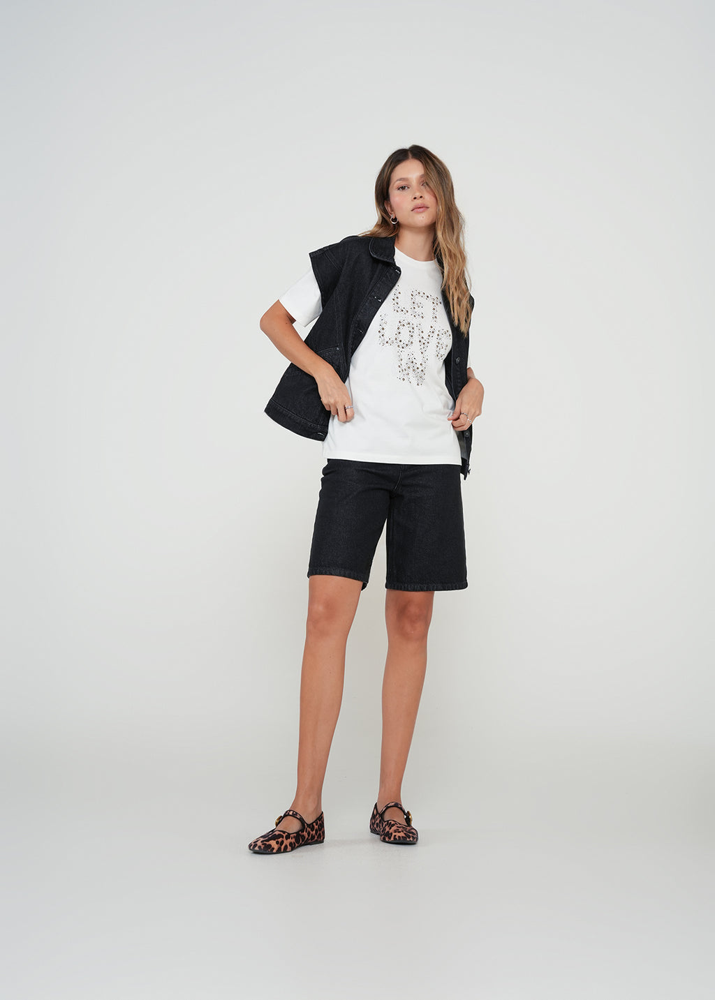 Camiseta básica con brillo - Crudo 14_402H005_CRU111001_7