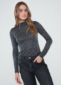 Camiseta de animal print manga larga - Negro 14_402H006_NEG193909_0