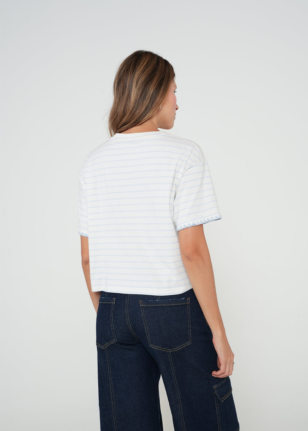 Camiseta básica a rayas - Crudo 14_402H043_CRU110605_7