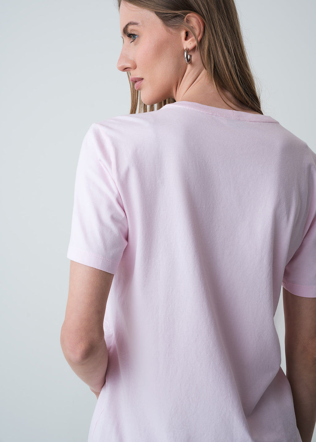 Camiseta manga corta con estampado en frente - Rosado 14_403G071_ROS132800_5
