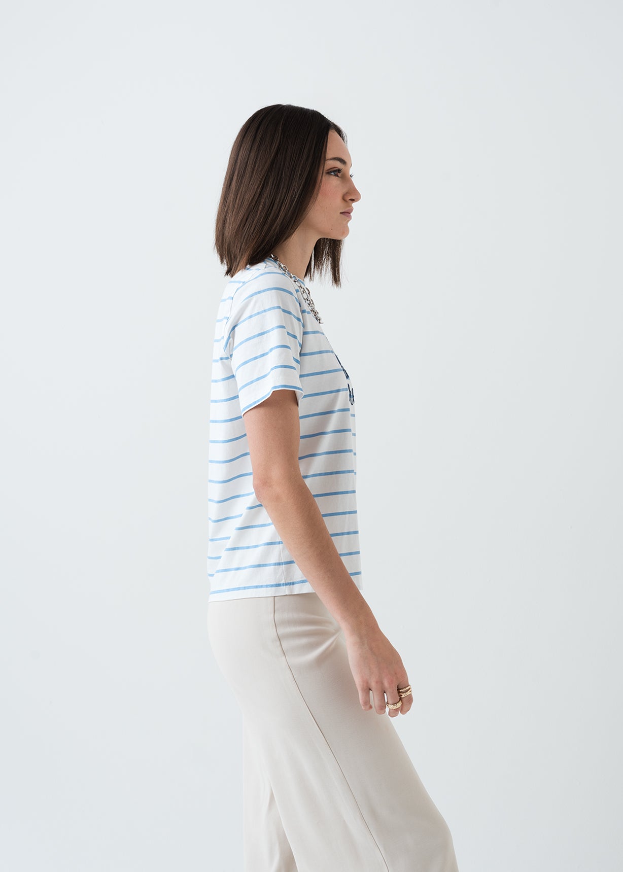 Camiseta básica cuello redondo - Crudo 14_405G044_CRU111001_5