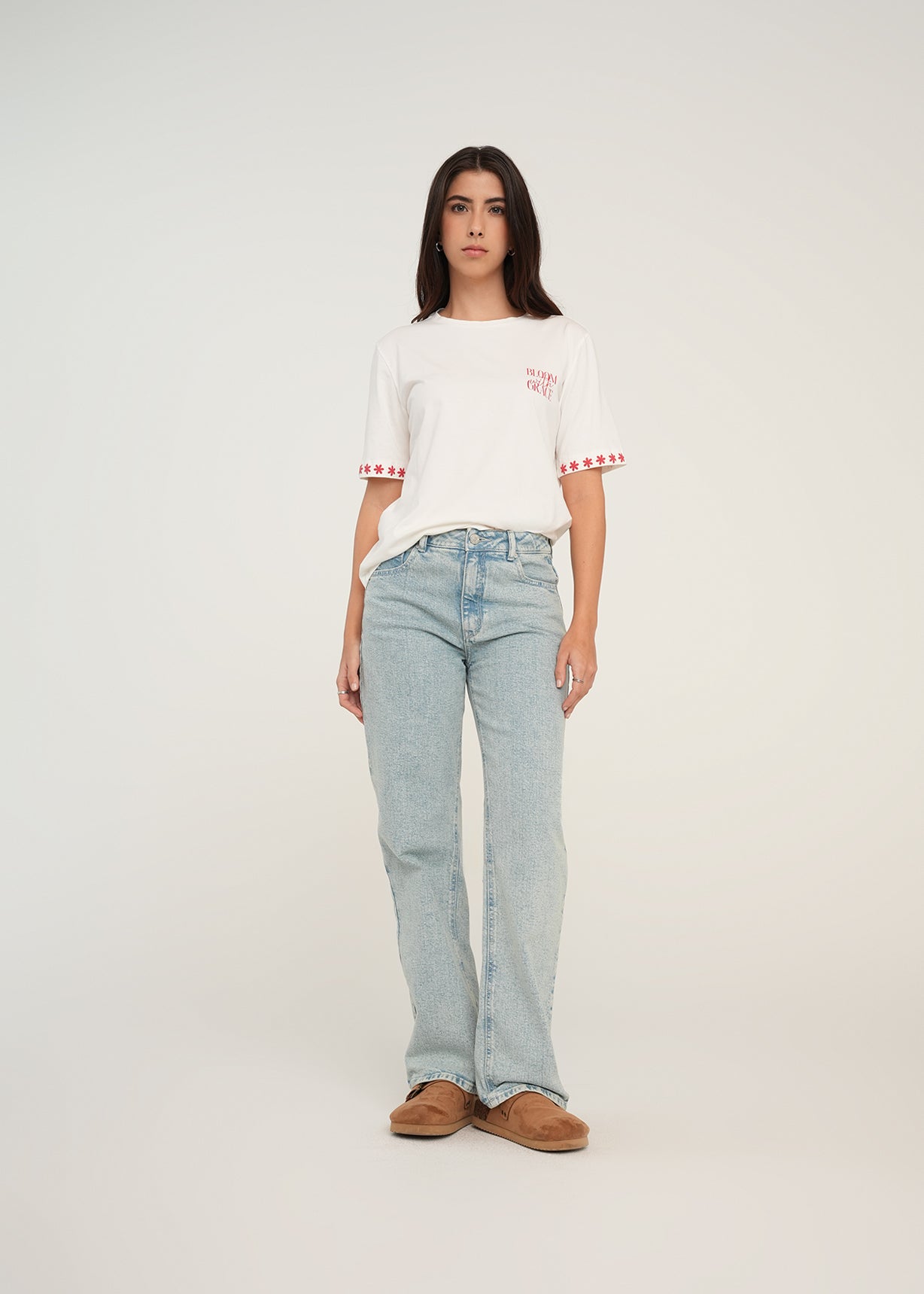 Camiseta básica manga corta - Crudo 14_405G053_CRU111001_3