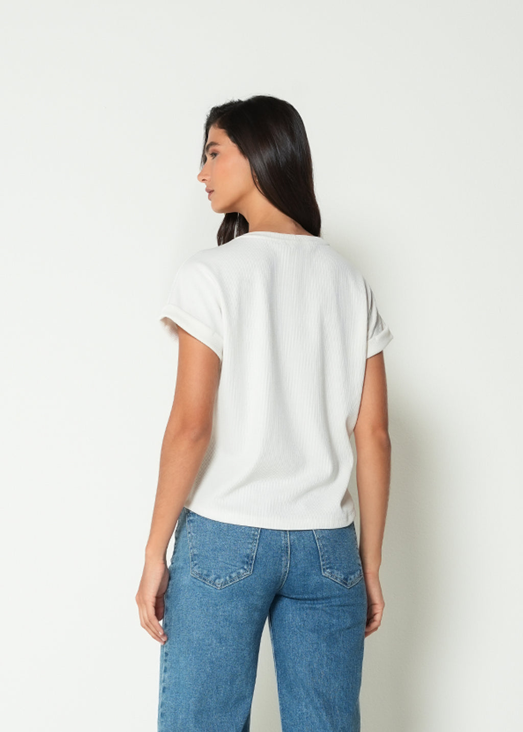 Camiseta manga corta básica - Crudo 14_405H034_CRU110605_7