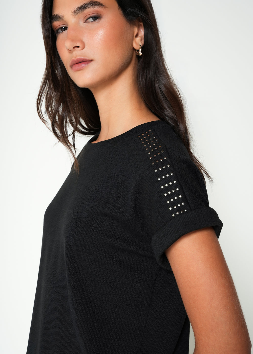 Camiseta manga corta básica - Negro 14_405H034_NEG193909_4
