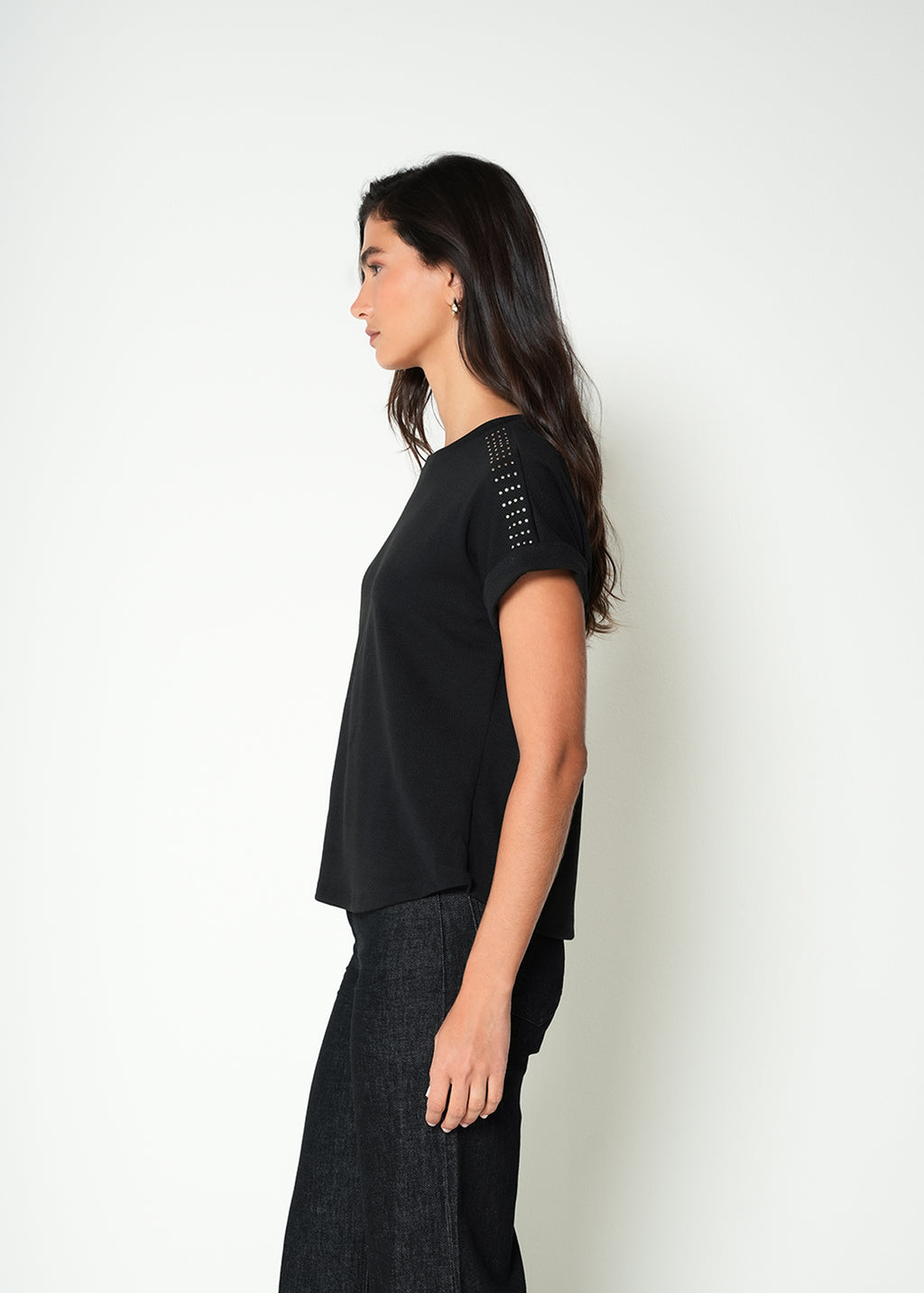 Camiseta manga corta básica - Negro 14_405H034_NEG193909_5