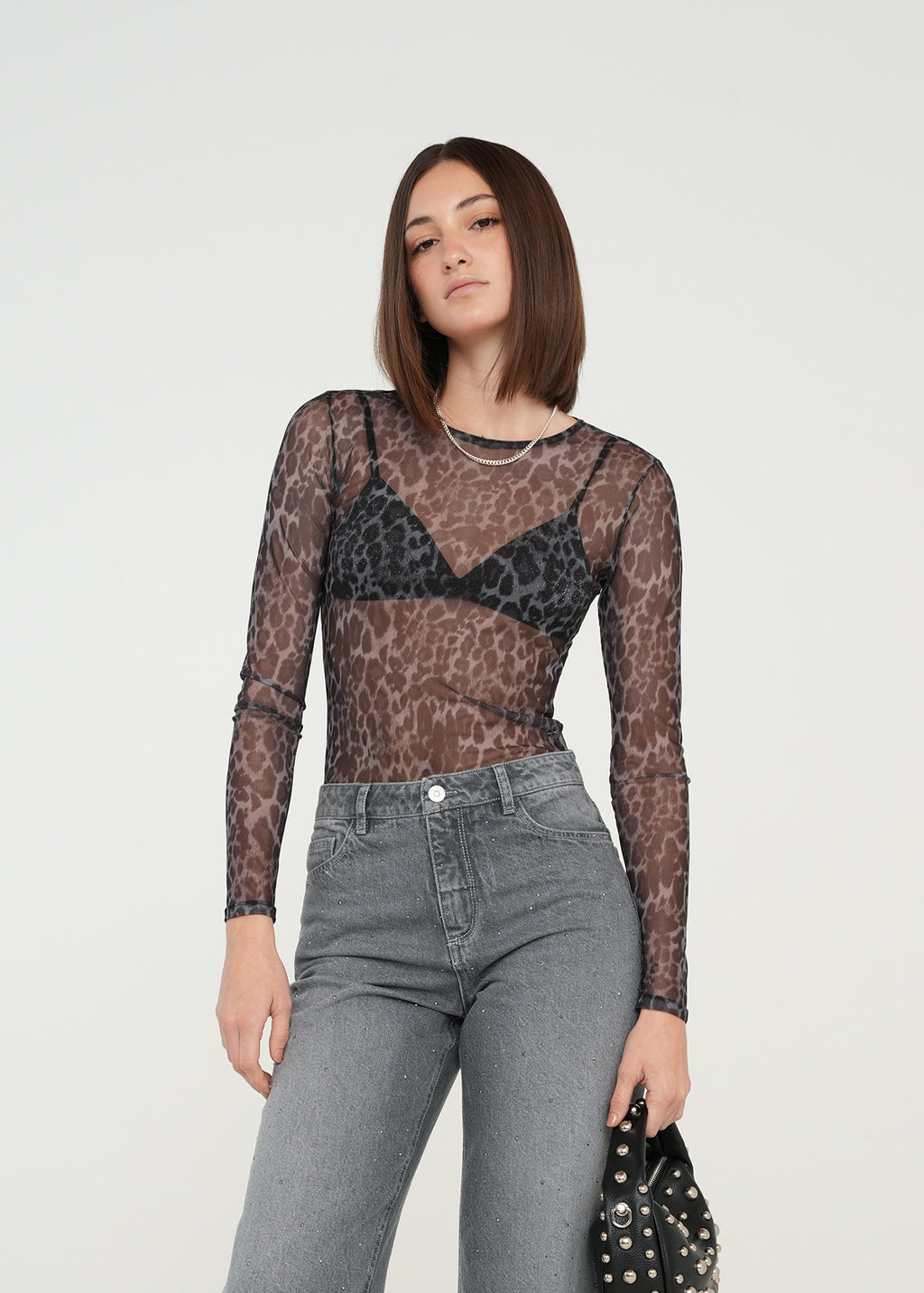Camiseta de animal print - Negro 14_409G013_NEG193909_0