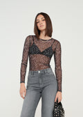 Camiseta de animal print - Negro 14_409G013_NEG193909_0