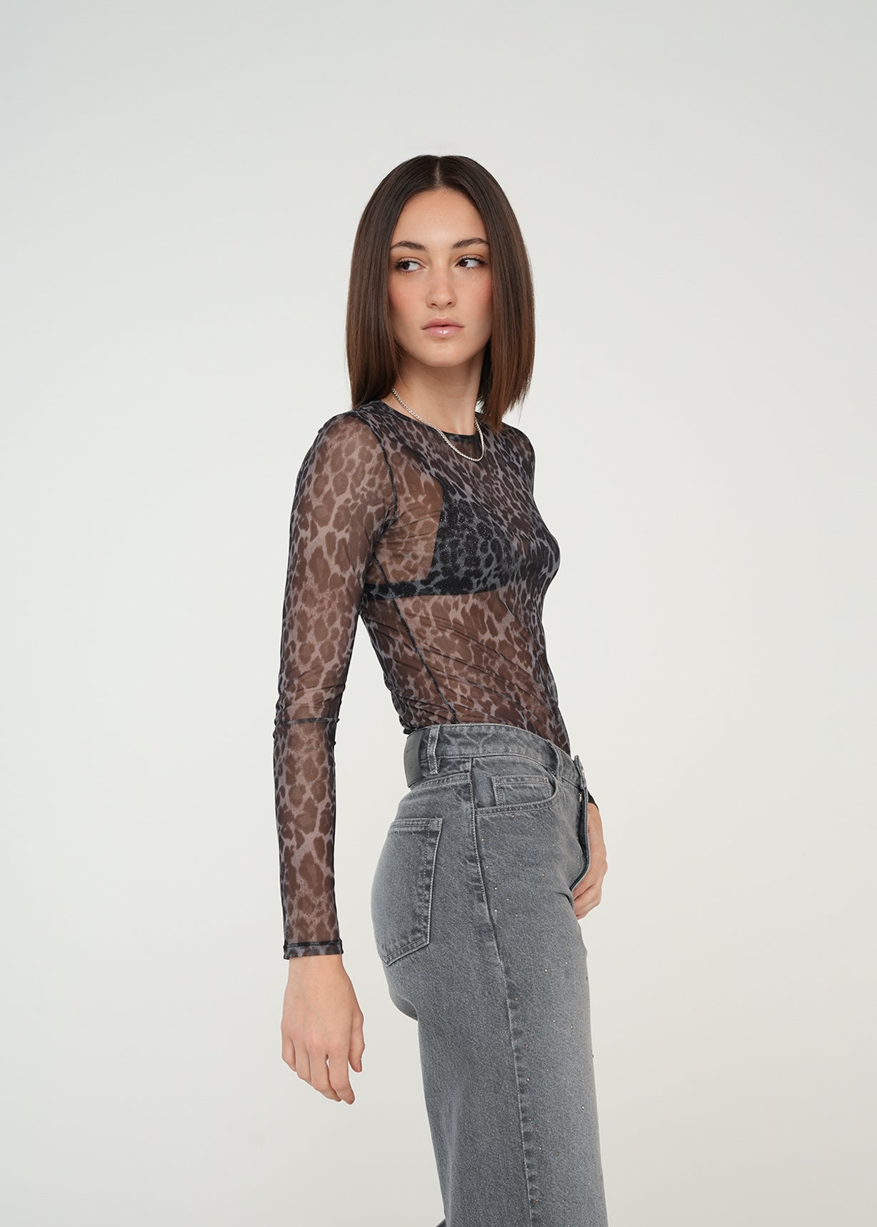Camiseta de animal print - Negro 14_409G013_NEG193909_3